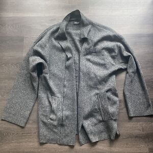 Zara Knit Oversized Blazer